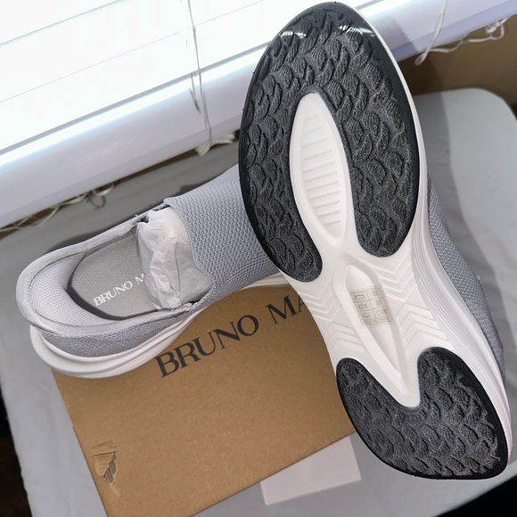 Bruno Marc Men's Light Gray Slip-On size9.5 Loafers (47) - Picture 4 of 6